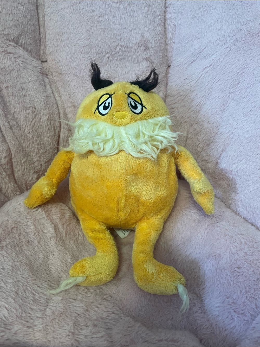 The Lorax Dr Suess stuffed animal